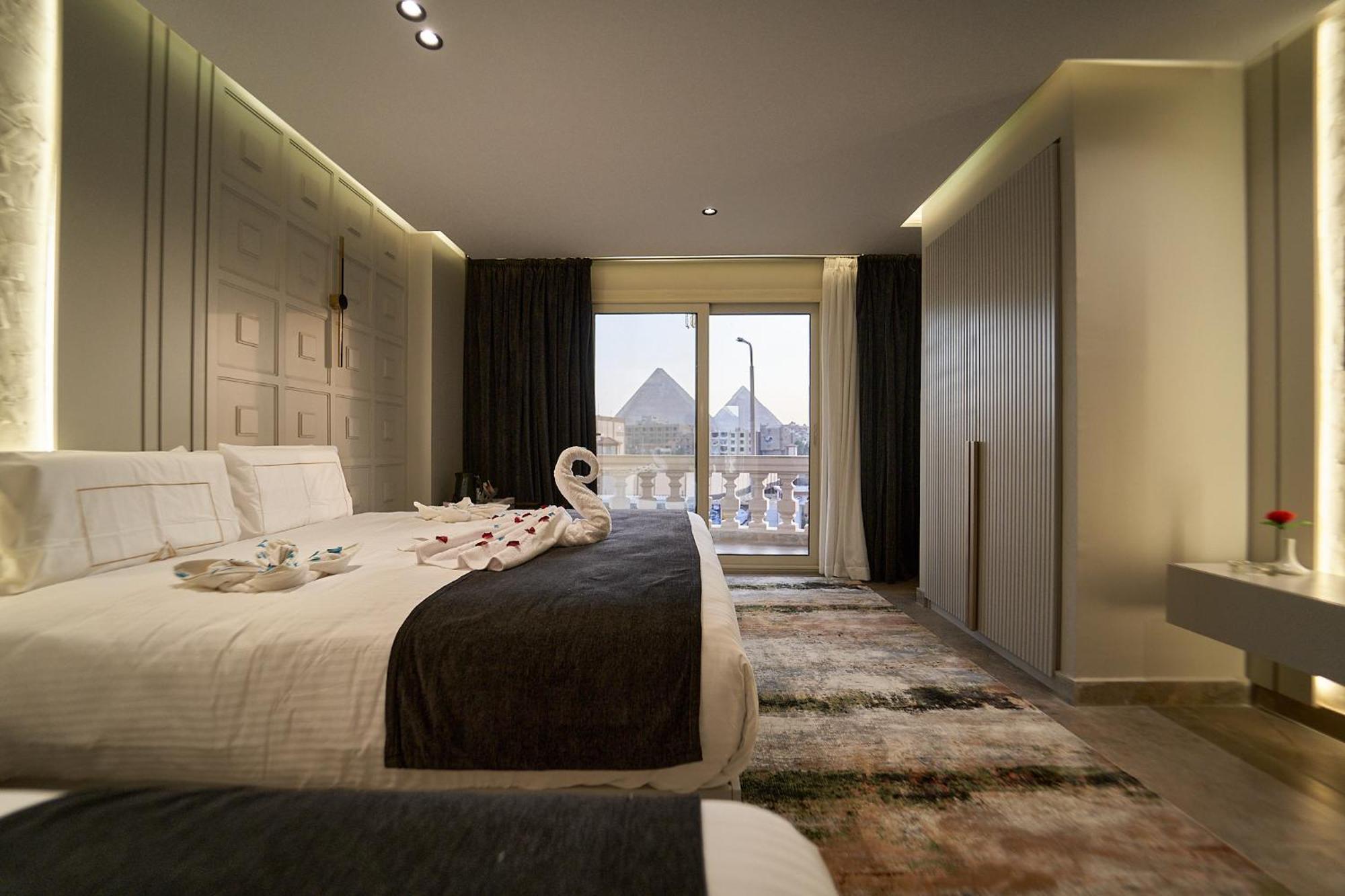 Pyramids Charm Hotel Al Kawm al Akhdar Екстериор снимка