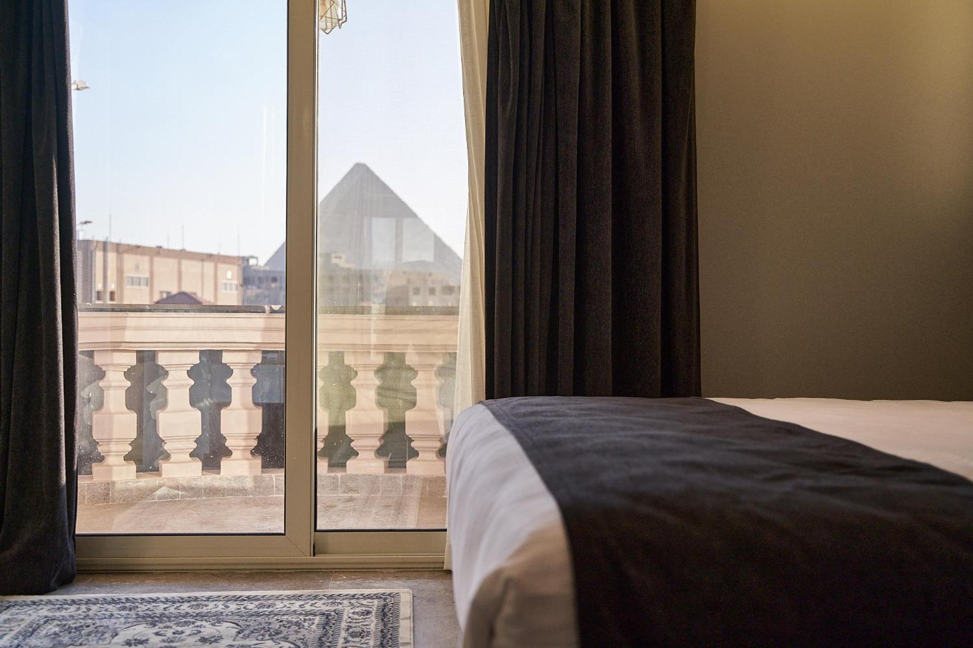Pyramids Charm Hotel Al Kawm al Akhdar Екстериор снимка
