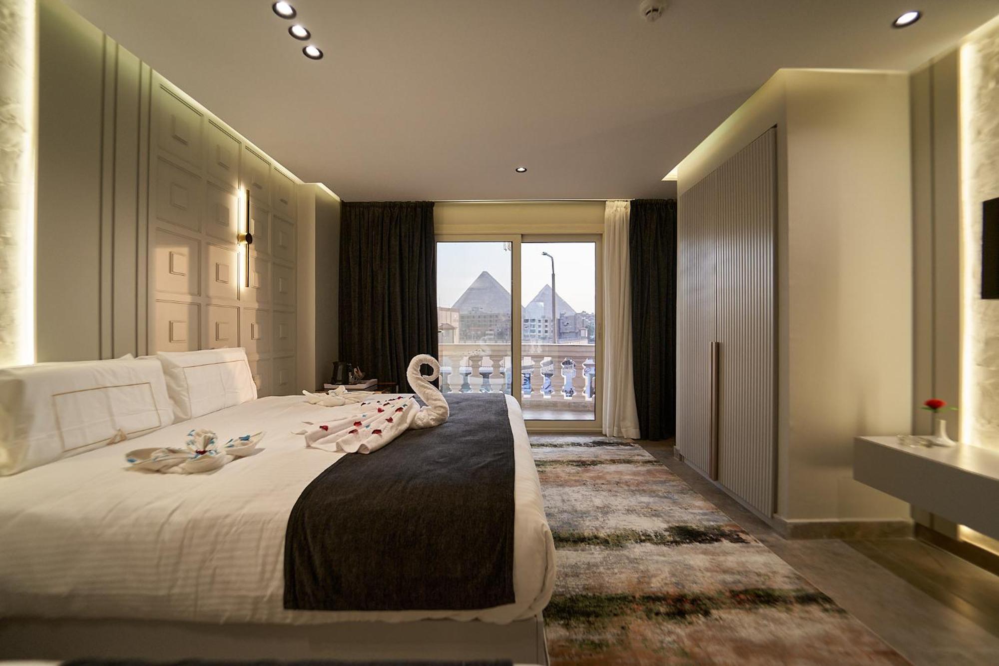 Pyramids Charm Hotel Al Kawm al Akhdar Екстериор снимка