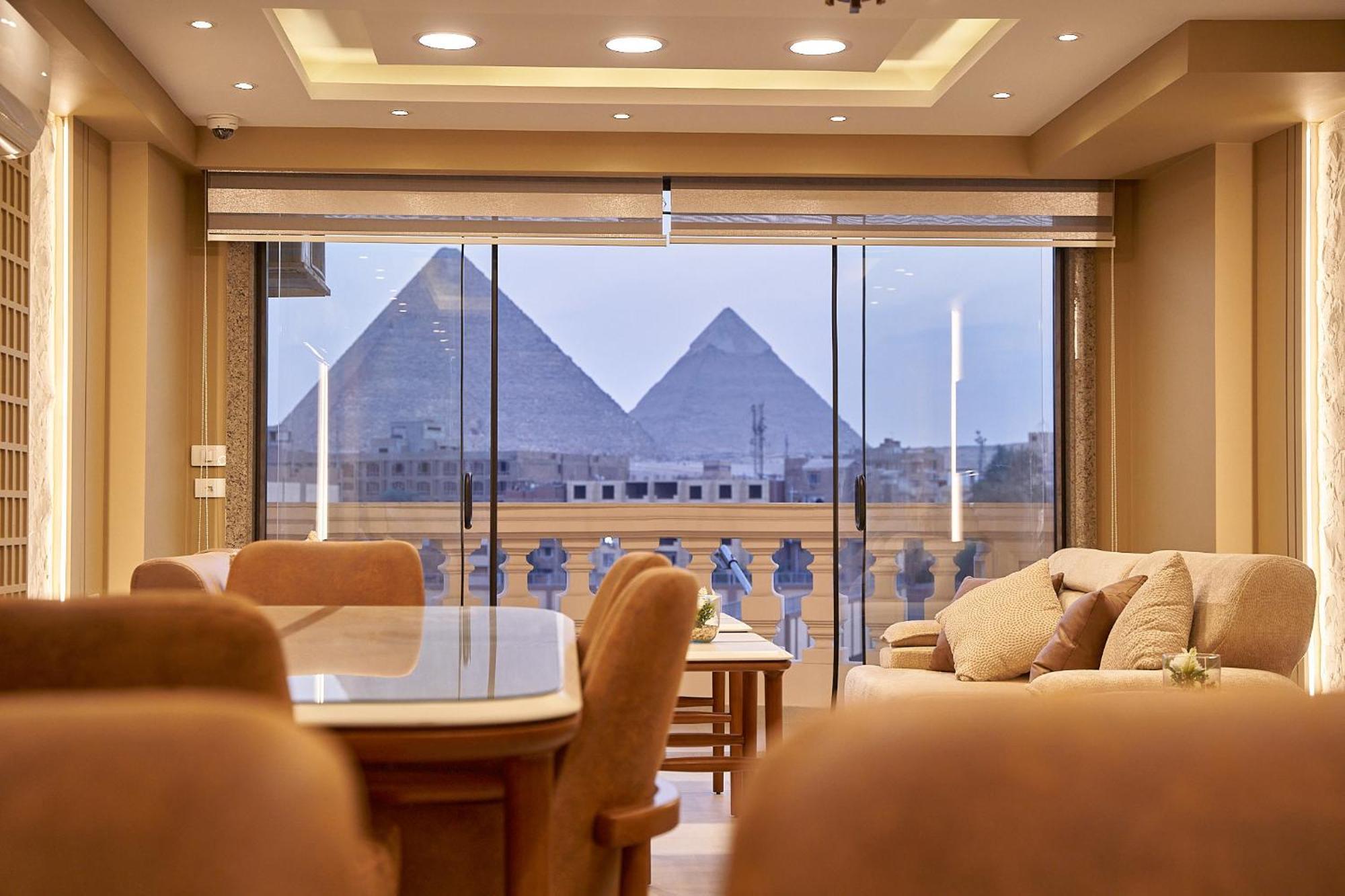 Pyramids Charm Hotel Al Kawm al Akhdar Екстериор снимка