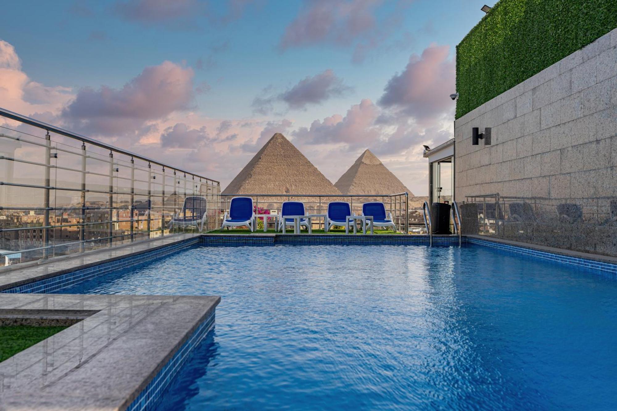 Pyramids Charm Hotel Al Kawm al Akhdar Екстериор снимка