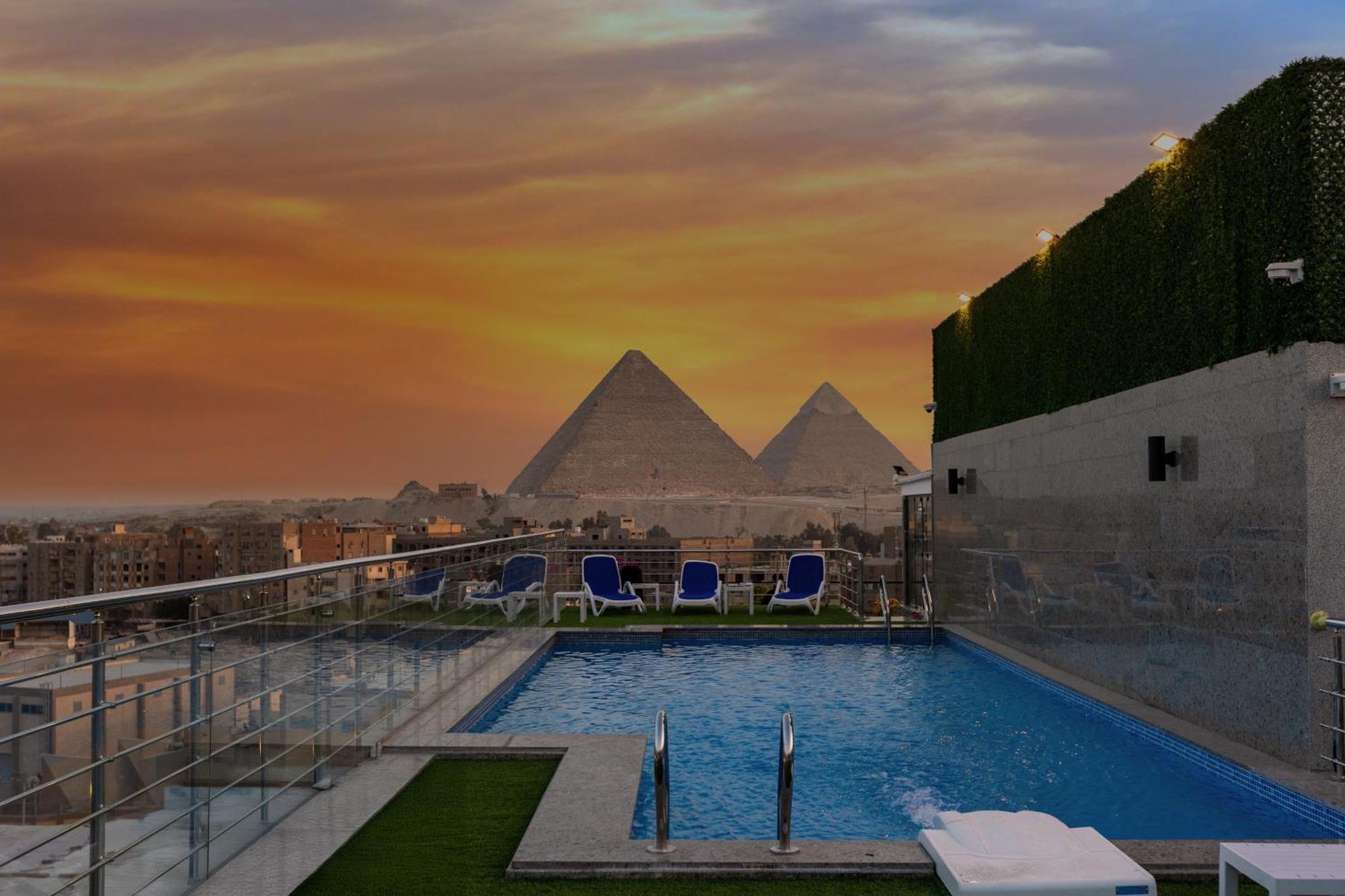 Pyramids Charm Hotel Al Kawm al Akhdar Екстериор снимка